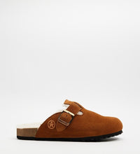 Load image into Gallery viewer, Lego Slides // tan Suede