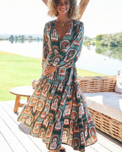 Load image into Gallery viewer, Emerald Arches Print Teresa Maxi