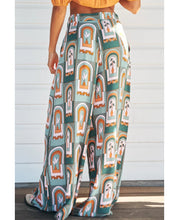 Load image into Gallery viewer, Emerald Arches Print Hibiscus Pants