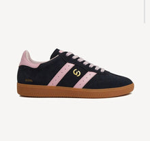 Load image into Gallery viewer, Goodsoles Sneakers Parallel Navy/ Pink leather