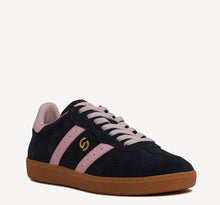 Load image into Gallery viewer, Goodsoles Sneakers Parallel Navy/ Pink leather