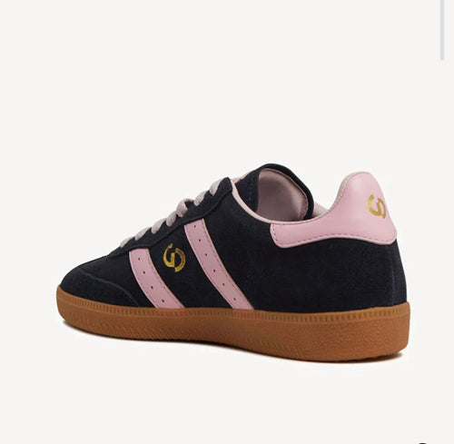 Goodsoles Sneakers Parallel Navy/ Pink leather