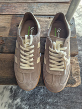 Load image into Gallery viewer, Goodsoles Sneakers Walnut Brown Suede/Ivory Leather