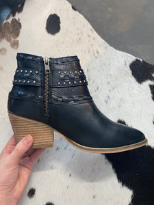 Temp Boot // Black Leather