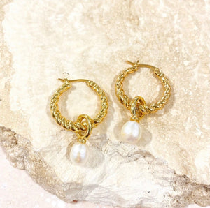 Ariel Gold Plated Earrings