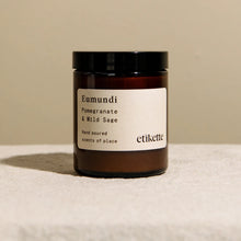 Load image into Gallery viewer, Etikette // Pomegranate &amp; Wild Sage // Single Wick 175ml