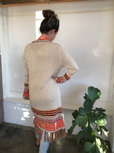 Load image into Gallery viewer, Tribal Cardigan - Cream