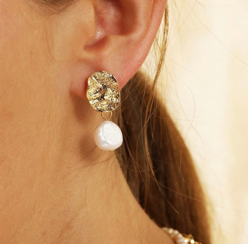 Arkt Gold Plated Earrings