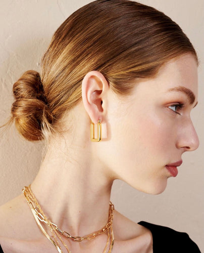 Abbey Gold Plated Earrings